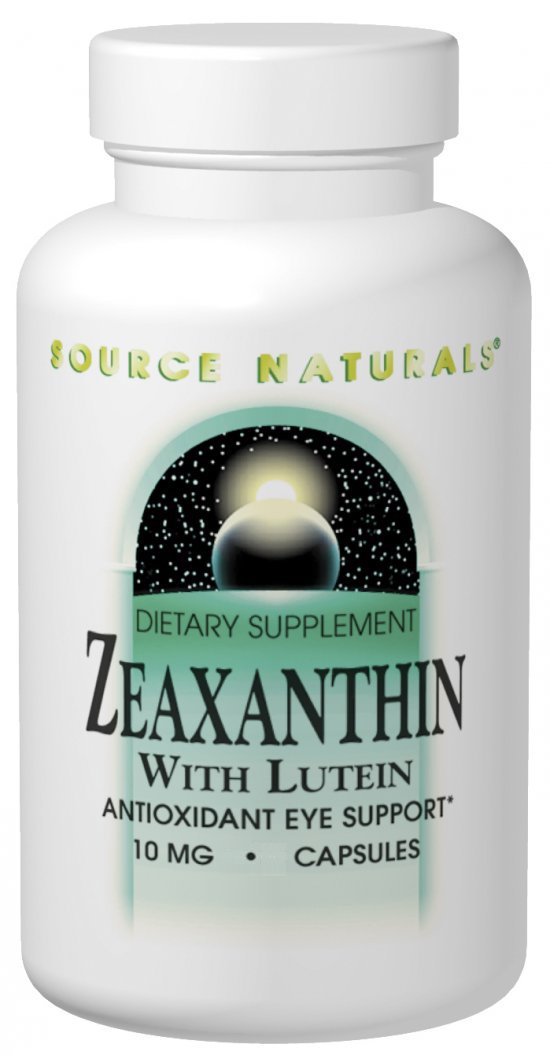 Source Naturals Zeaxanthin with Lutein 10 mg 60 Capsule 60 Capsule
