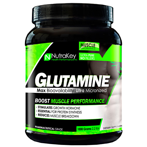 SEARCH AND BUY THIS PRODUCT Nutrakey L-Glutamine, 500g 1000 grams