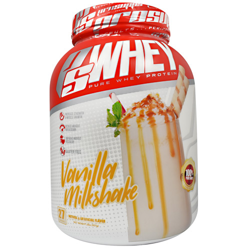 huge whey vanilla milkshake