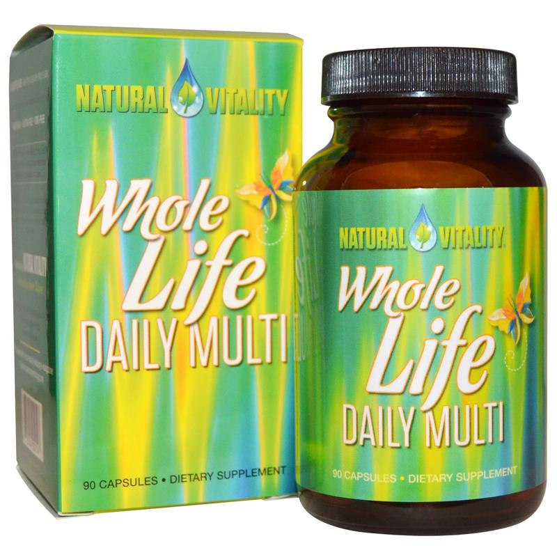 Natural Vitality Whole Life Daily Multi 90 Capsule